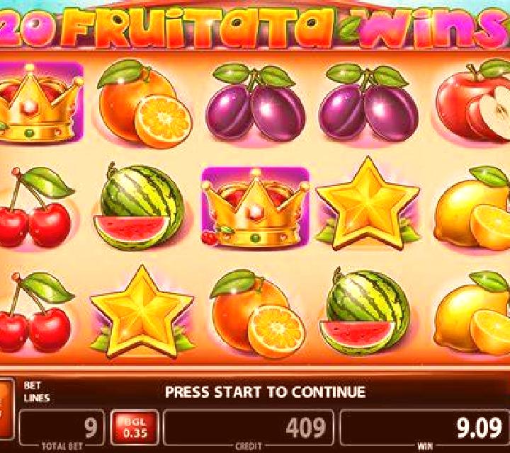20 Fruitata Wins slot game