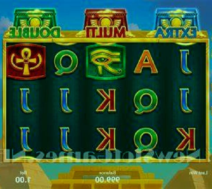 3 Egypt Chests slot machine