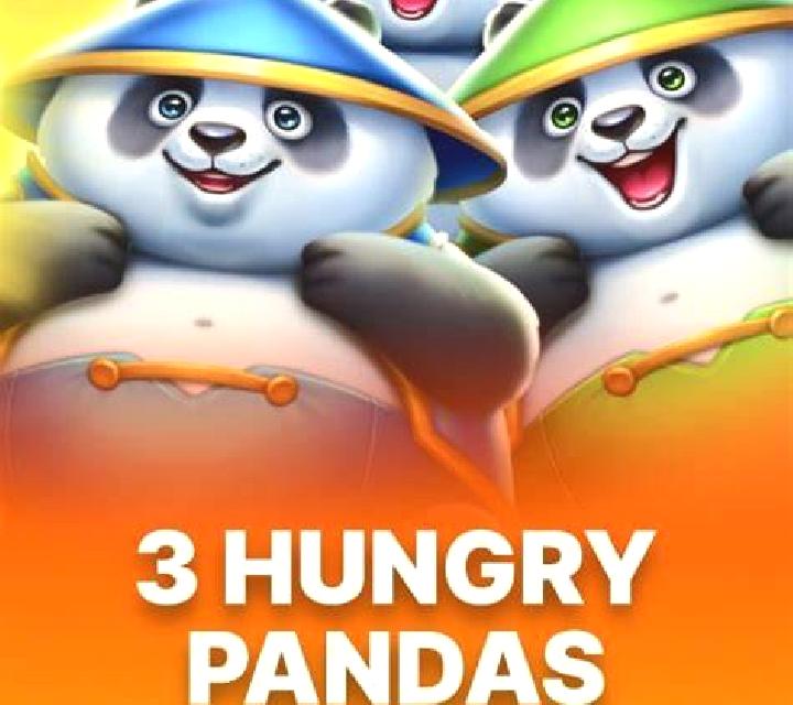 3 Super Hungry Pandas slot game
