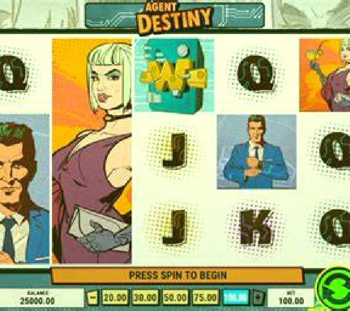 Agent Destiny slot machine