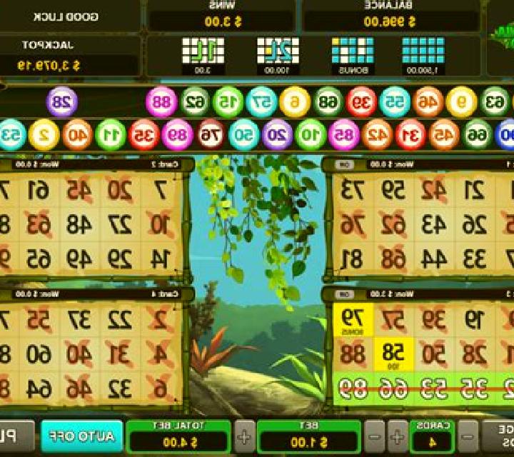 Amazonia Bingo slot game