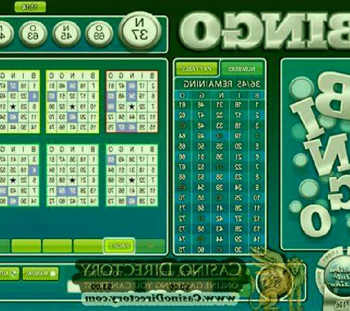 American BINGO slot