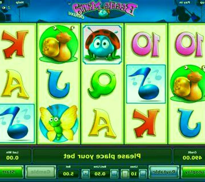 Beetle Mania deluxe slot machine