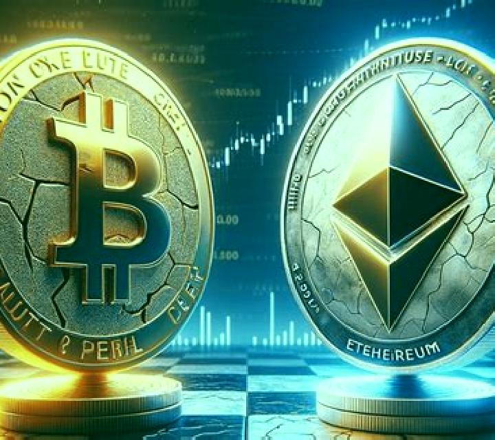 Bitcoin VS Ethereum slot game