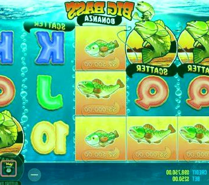 Bucket of Bonus Bass slot machine