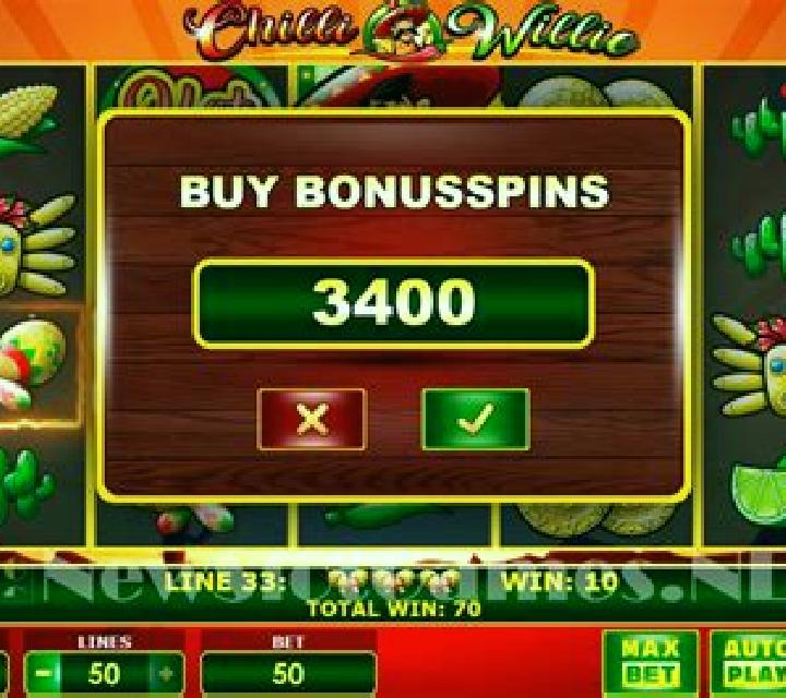 Chilli Willie slot