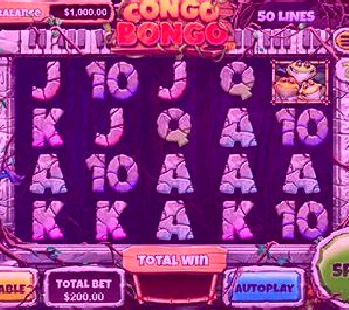 Congo Bongo (Amaya) online slot