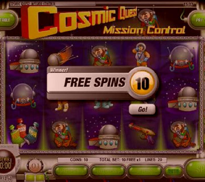 Cosmic Quest: Mission Control slot