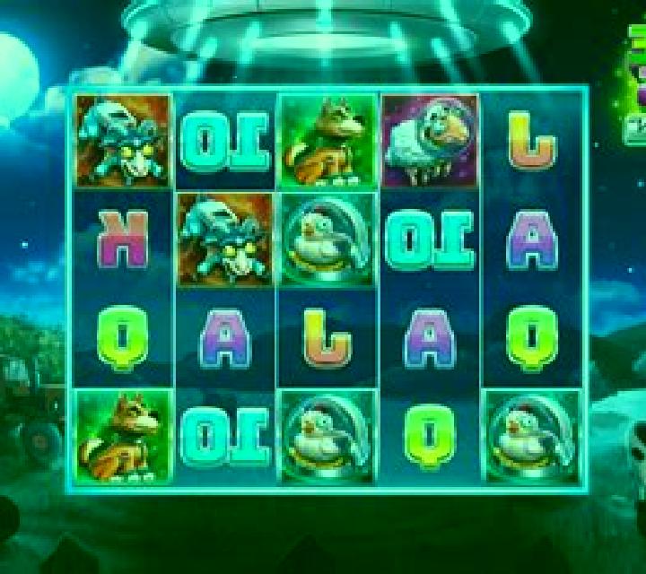 Cows vs Aliens slot machine