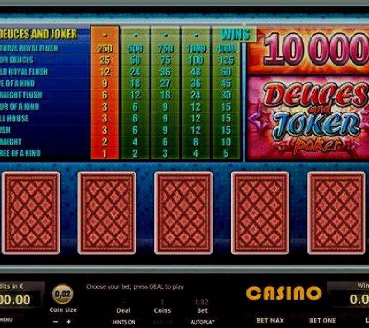 Deuces & Joker - Power Poker slot game