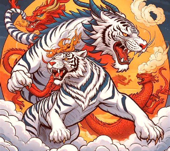 Dragon and Tiger Fighting online slot