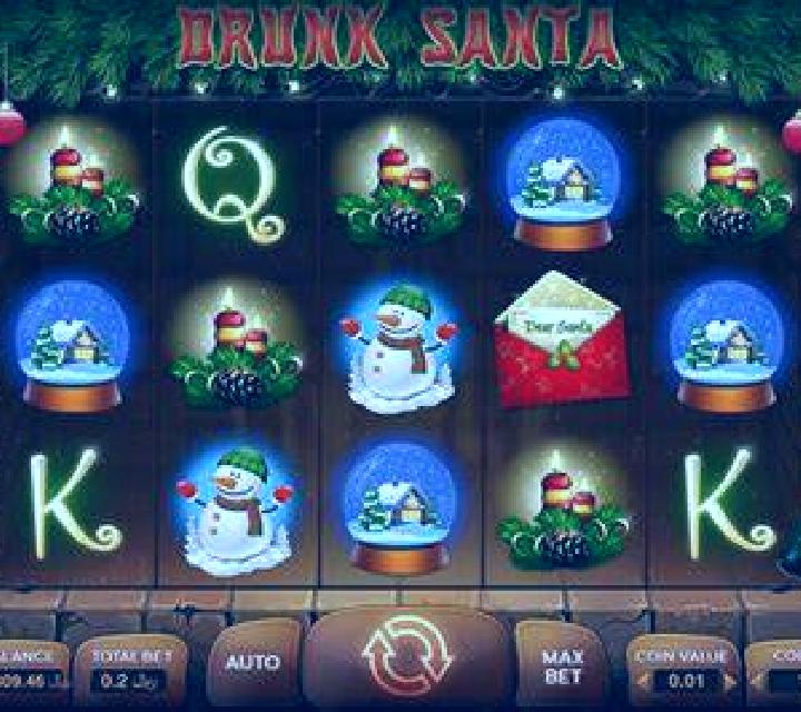 Drunk Santa slot