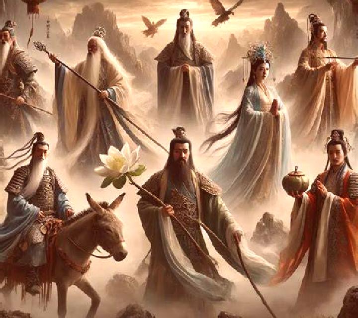 Eight Immortals (Dream Tech) online slot