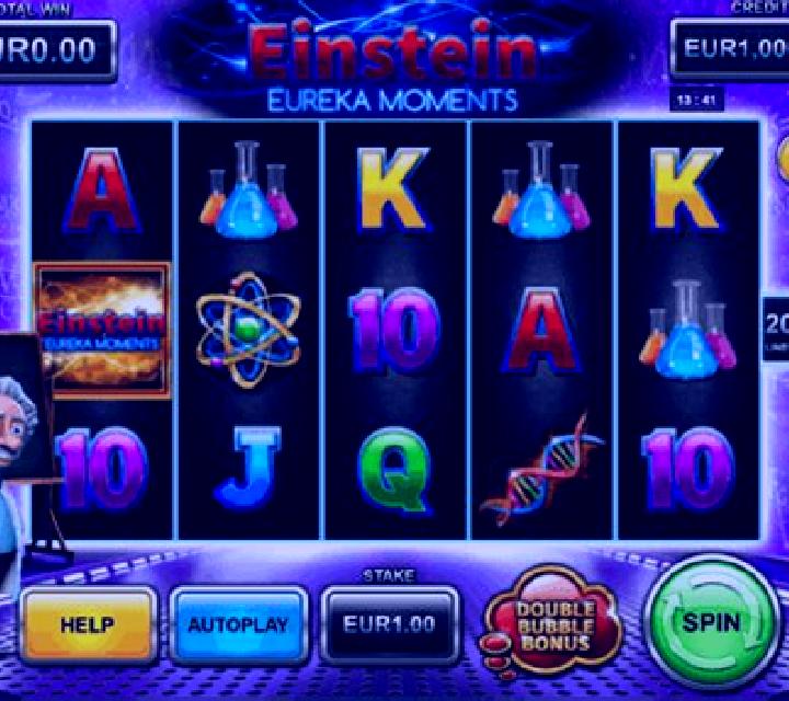 Einstein Eureka Moments Deluxe slot machine