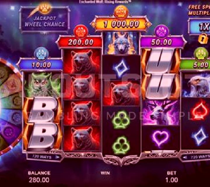 Enchanted Wolf: Rising Rewards slot game