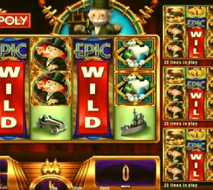 Epic MONOPOLY slot game