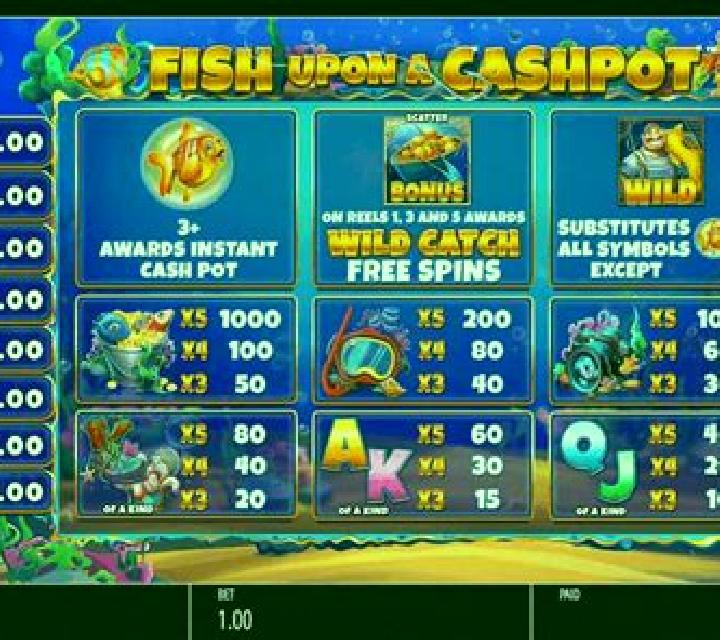 Fish Upon A Cashpot online slot