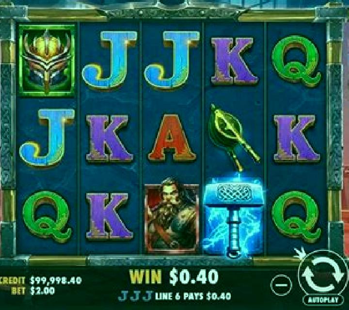 Forging Wilds slot game