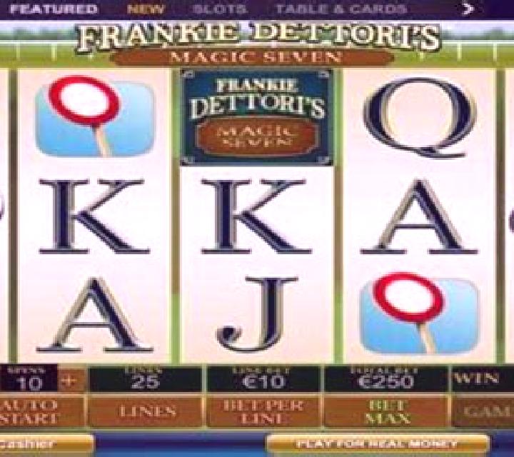 Frankie Dettori s: Magic Seven slot machine