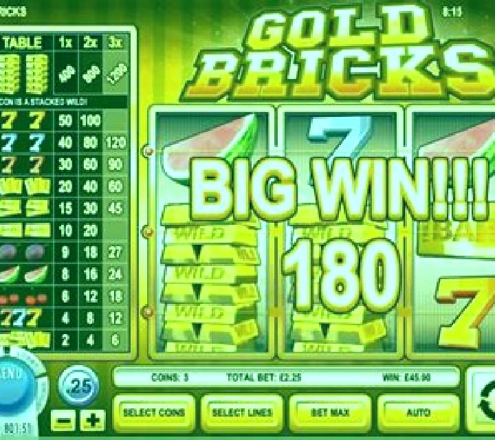 Gold Bricks slot machine