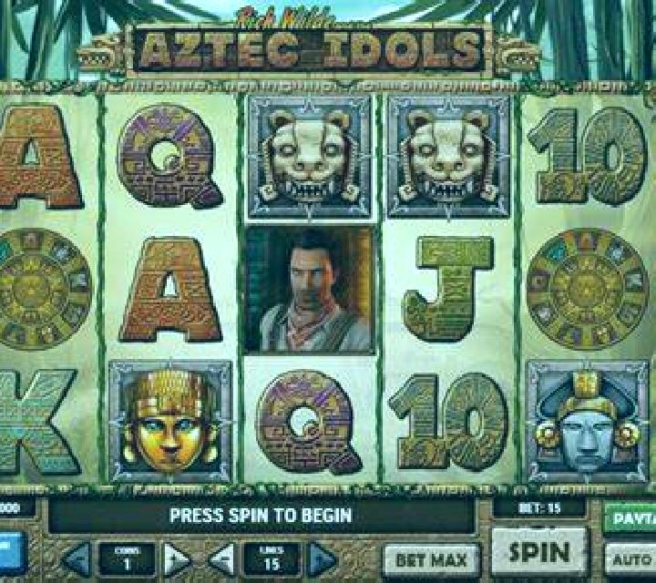 Golden Aztec slot machine