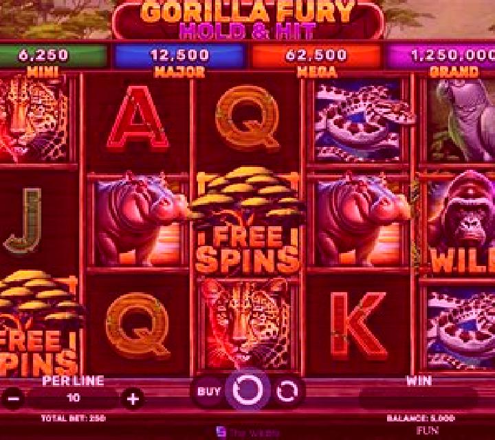 Gorilla Fury Hold & Hit online slot