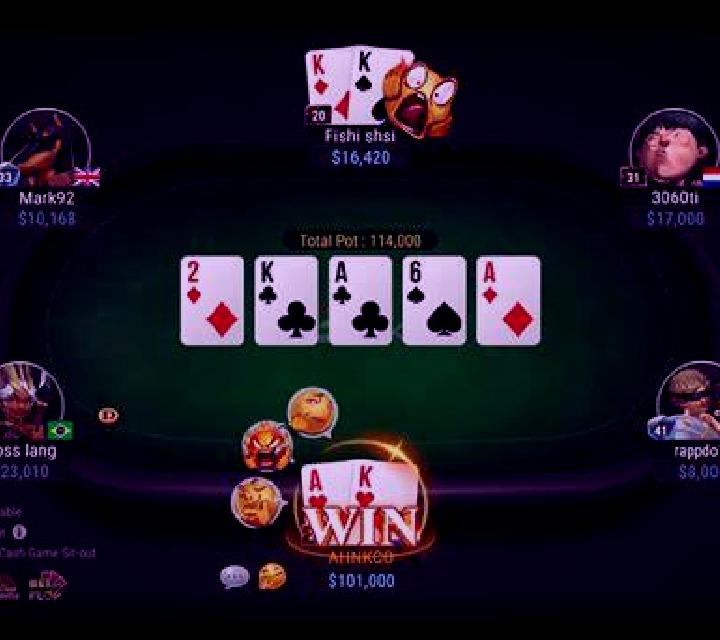 Hundred Player Texas Hold em slot
