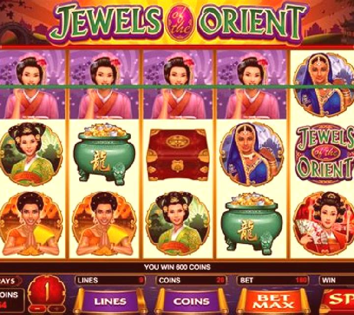 Jewels of the Orient online slot