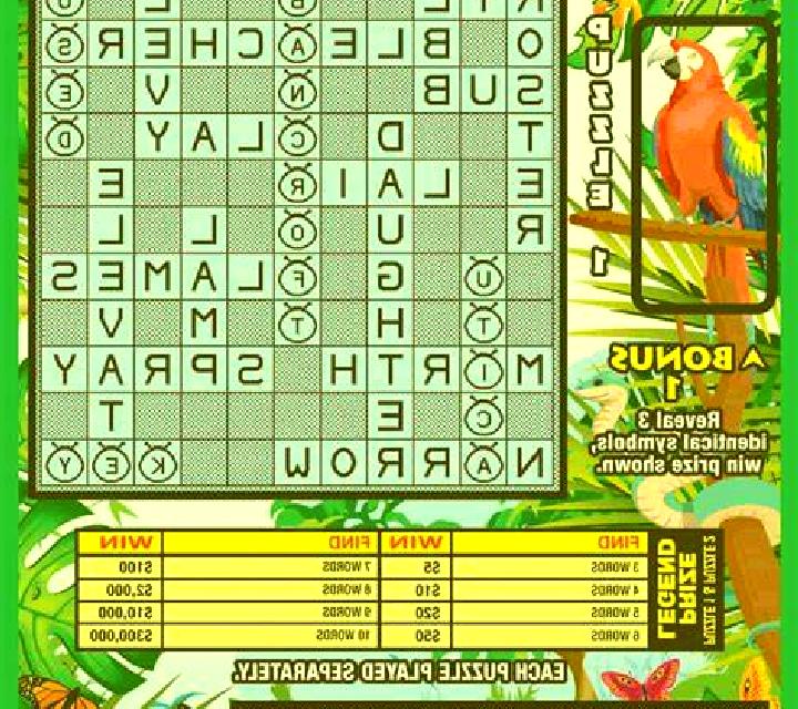 Jungle Crossword slot game