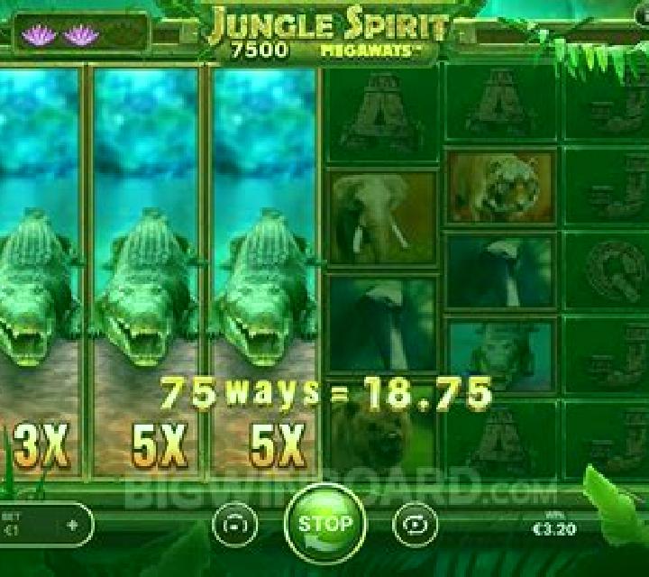 Jungle Spirit Megaways slot machine