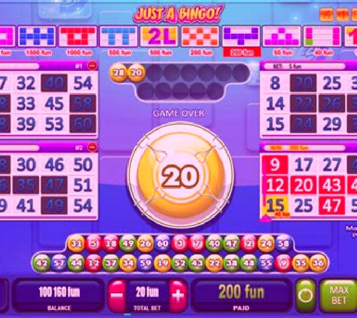 Just A Bingo slot game