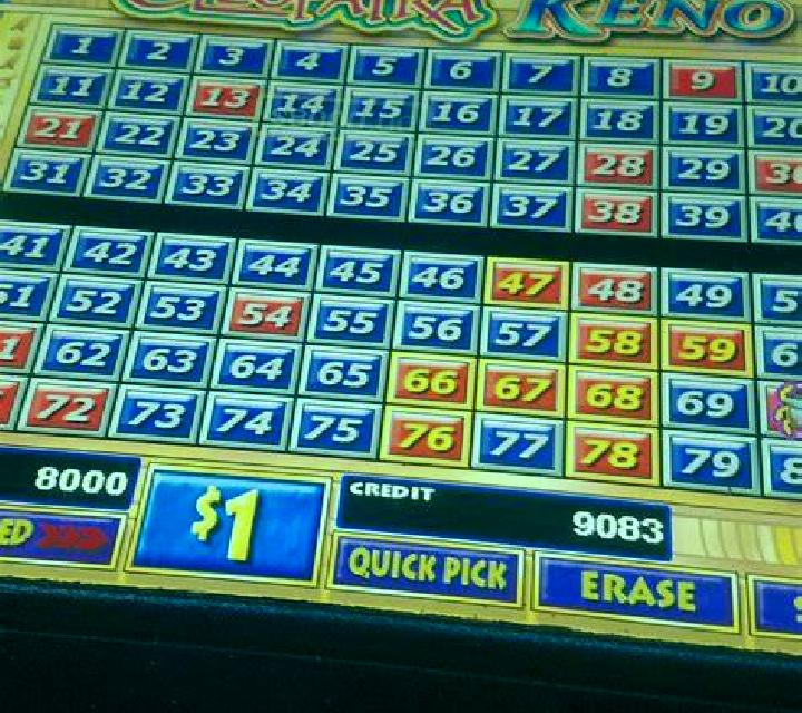 Keno (Realistic) slot game