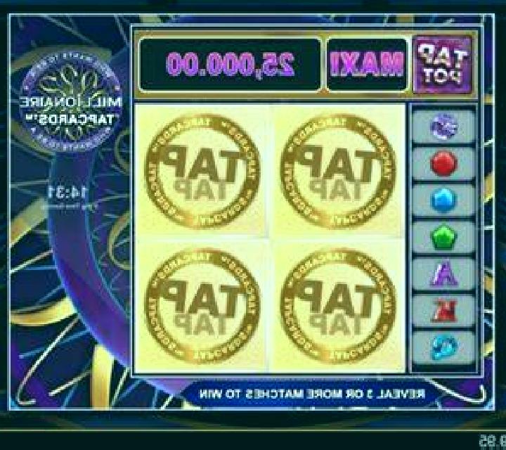 Millionaire Tapcards slot machine