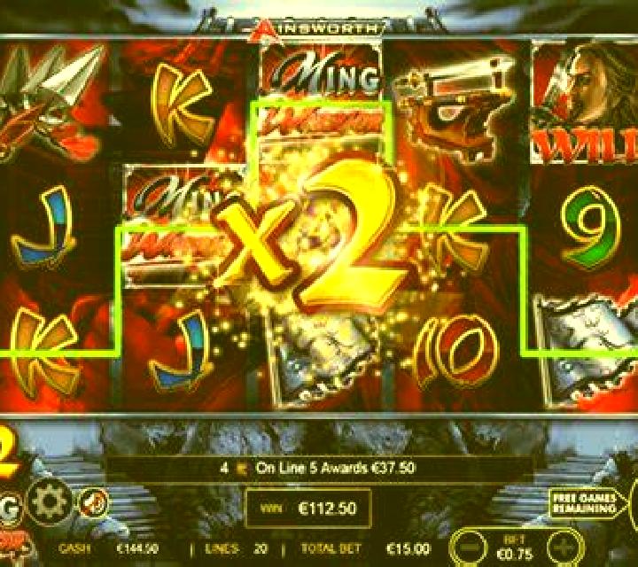 Ming Warrior slot machine