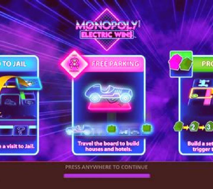 Monopoly Electric Wins slot game