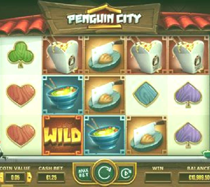 Penguin City slot game