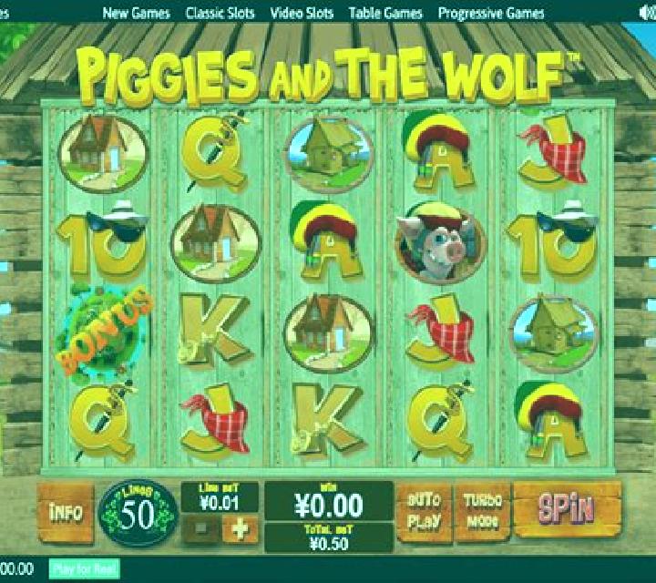 Piggies and The Wolf online slot