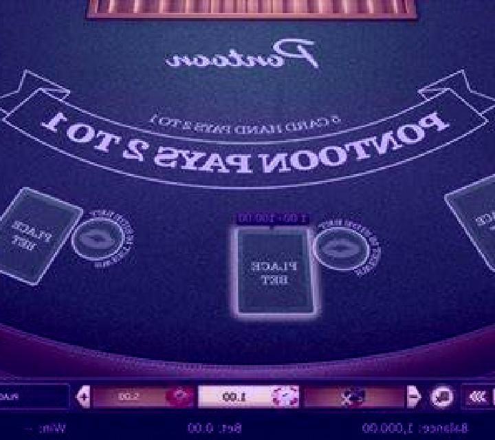 Pontoon Blackjack (Betsoft) online slot