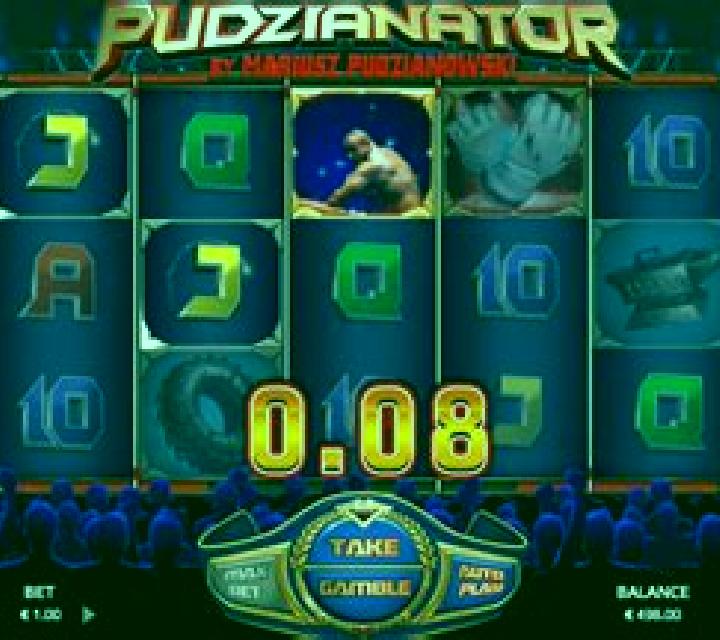 Pudzianator slot machine