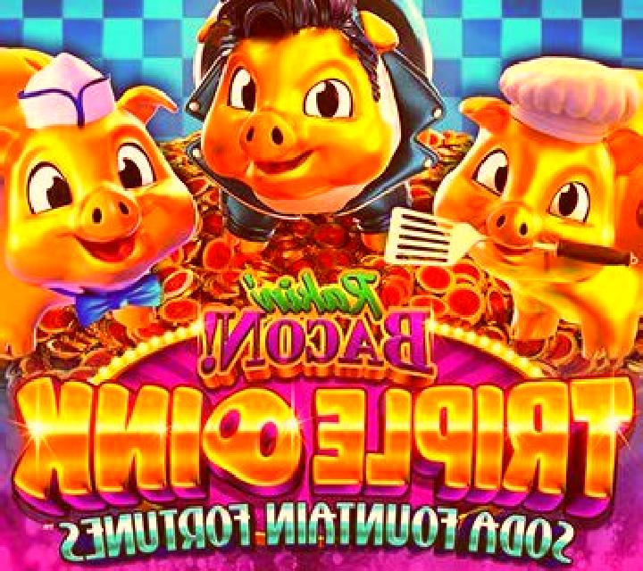 Rakin Bacon Triple Oink Soda Fountain Fortunes slot game
