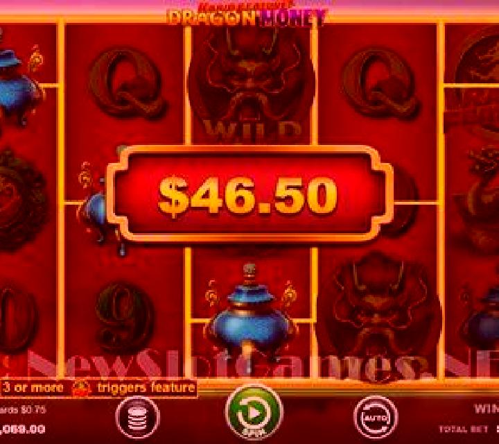 Rapid Feature Dragon Money slot machine