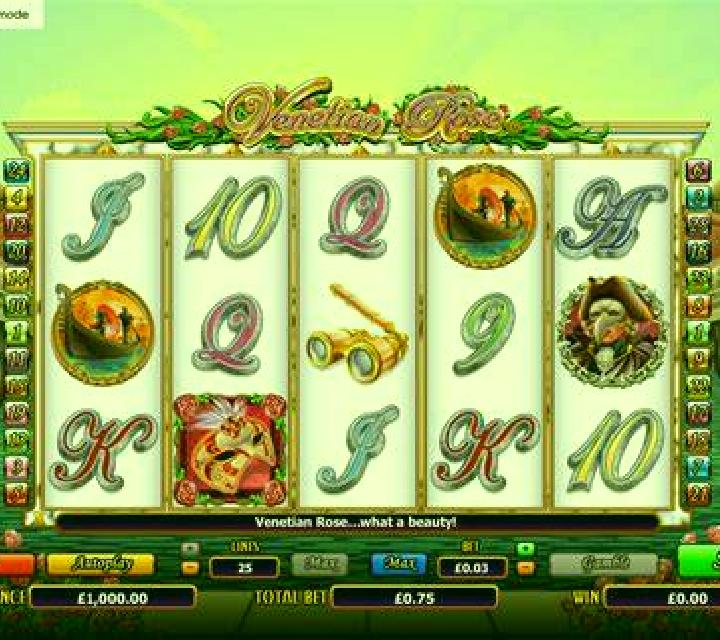 Scratch Venetian Rose slot