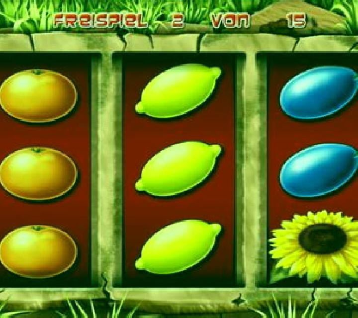 Shiny Fruity Seven 10 Lines Hold and Collect slot game