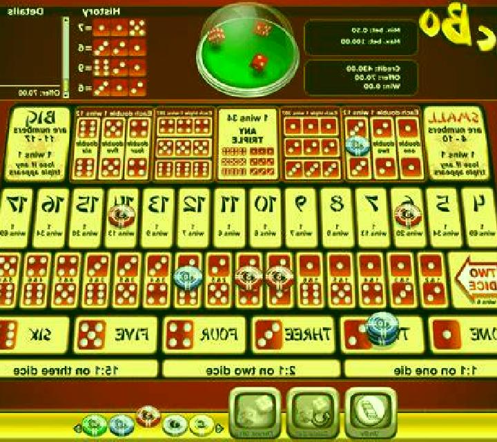 Sicbo Australia slot machine