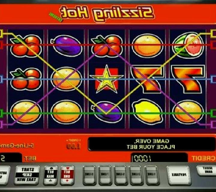 Sizzling Hot deluxe slot machine