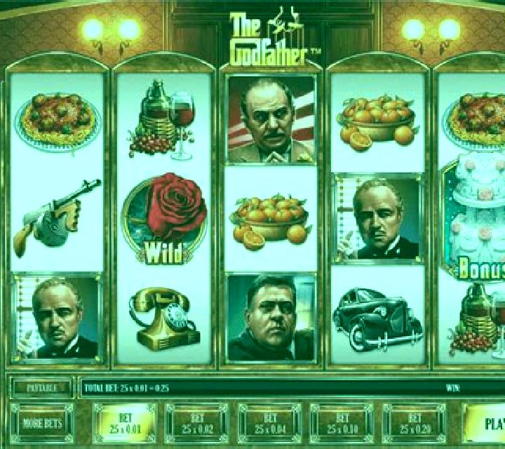 Slingo The Godfather slot game