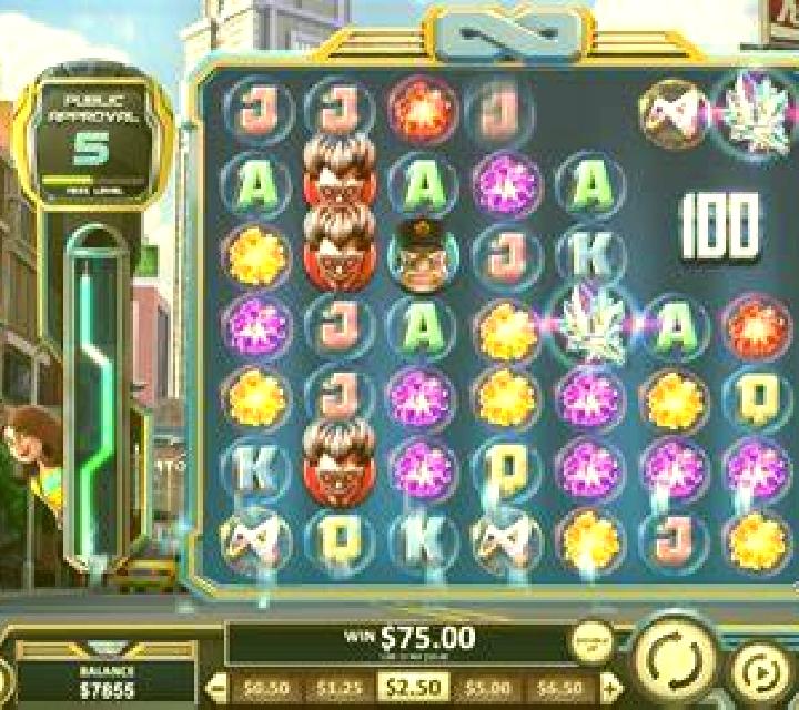 Spinfinity Man slot machine