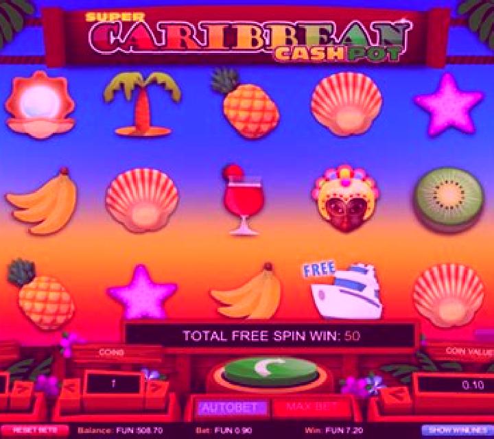 Super Caribbean Cashpot slot