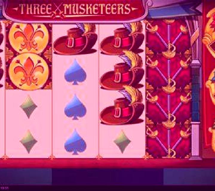 Three Musketeers (Red Tiger) slot machine