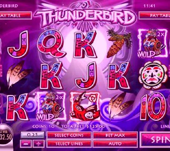 Thunderbird (Rival) slot game